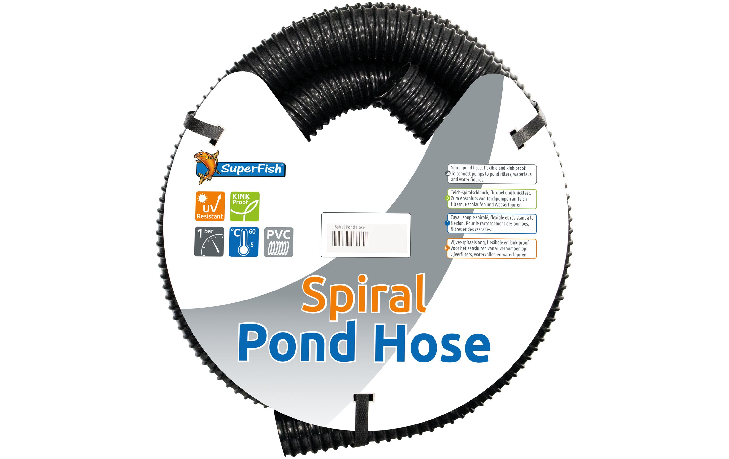 SuperFish Spiralschlauch Ø 25 mm, 5 m