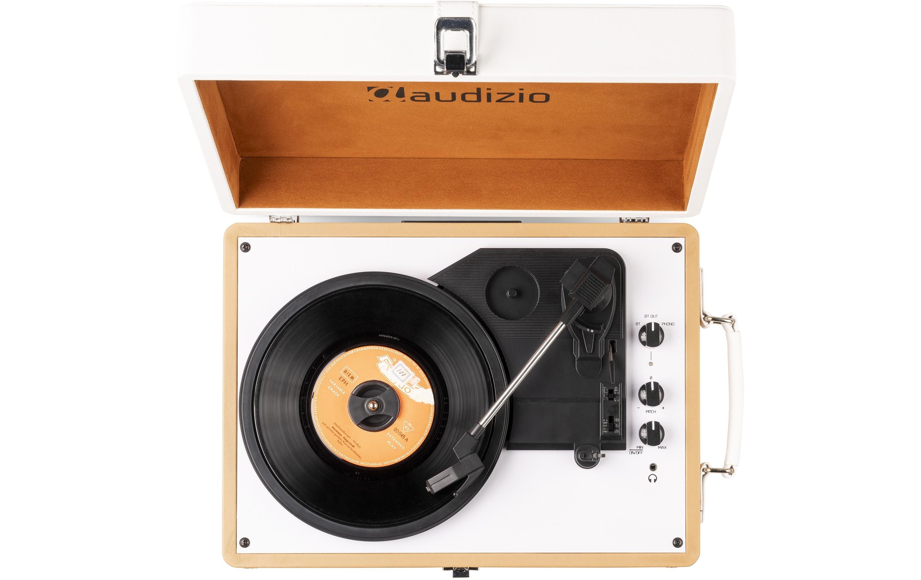 Audizio Plattenspieler mit Bluetooth RP119G Gold