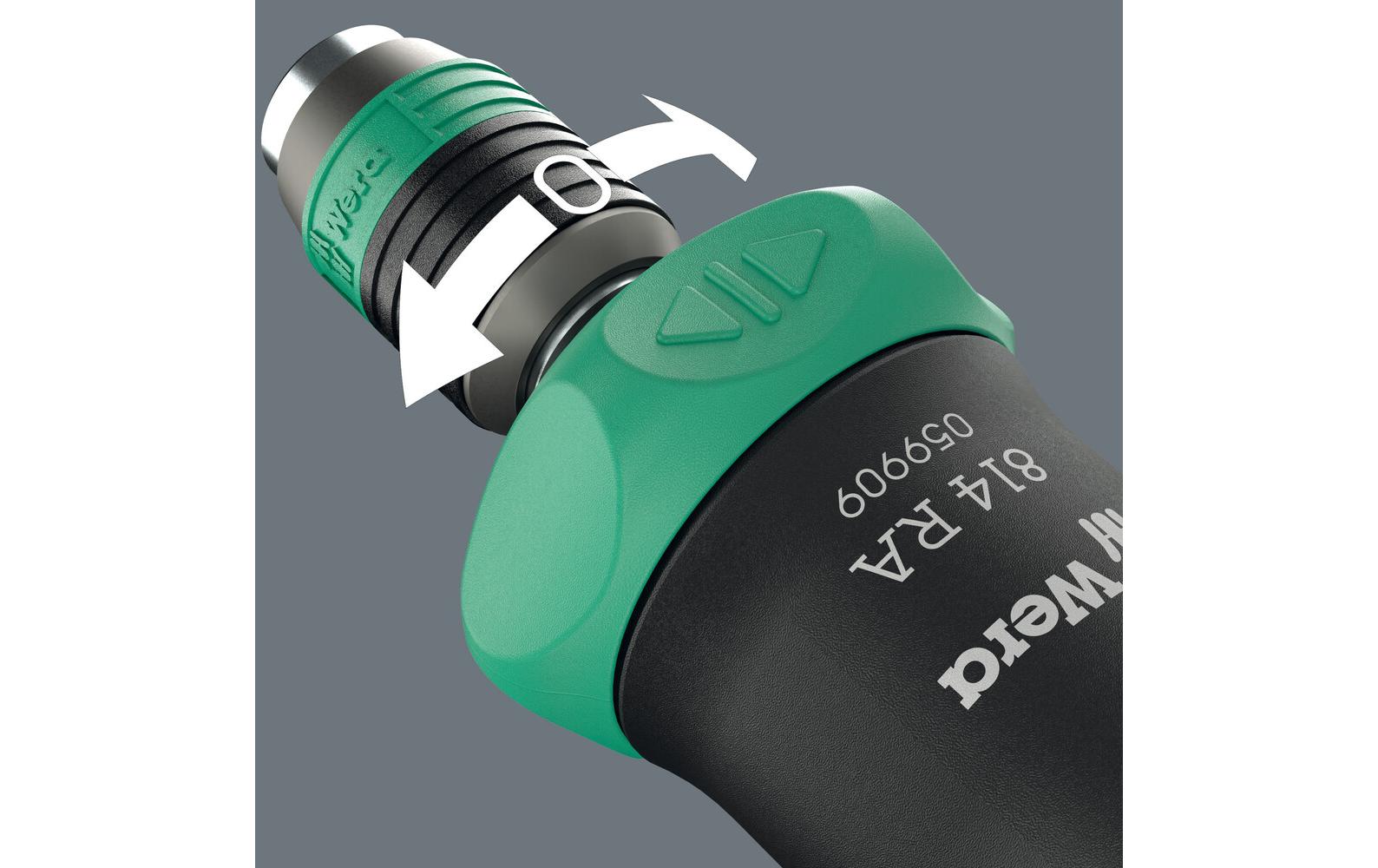 Wera Ratschen-Set Kraftform Kompakt Pistol RA-R 2, 13-teilig