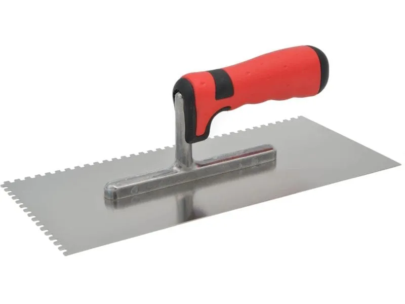 Laser & Tools Glättekelle 4 x 4 gezahnt 280 x 130 mm Laser & Tools Glättekelle 4 x 4 gezahnt 280 x 130 mm