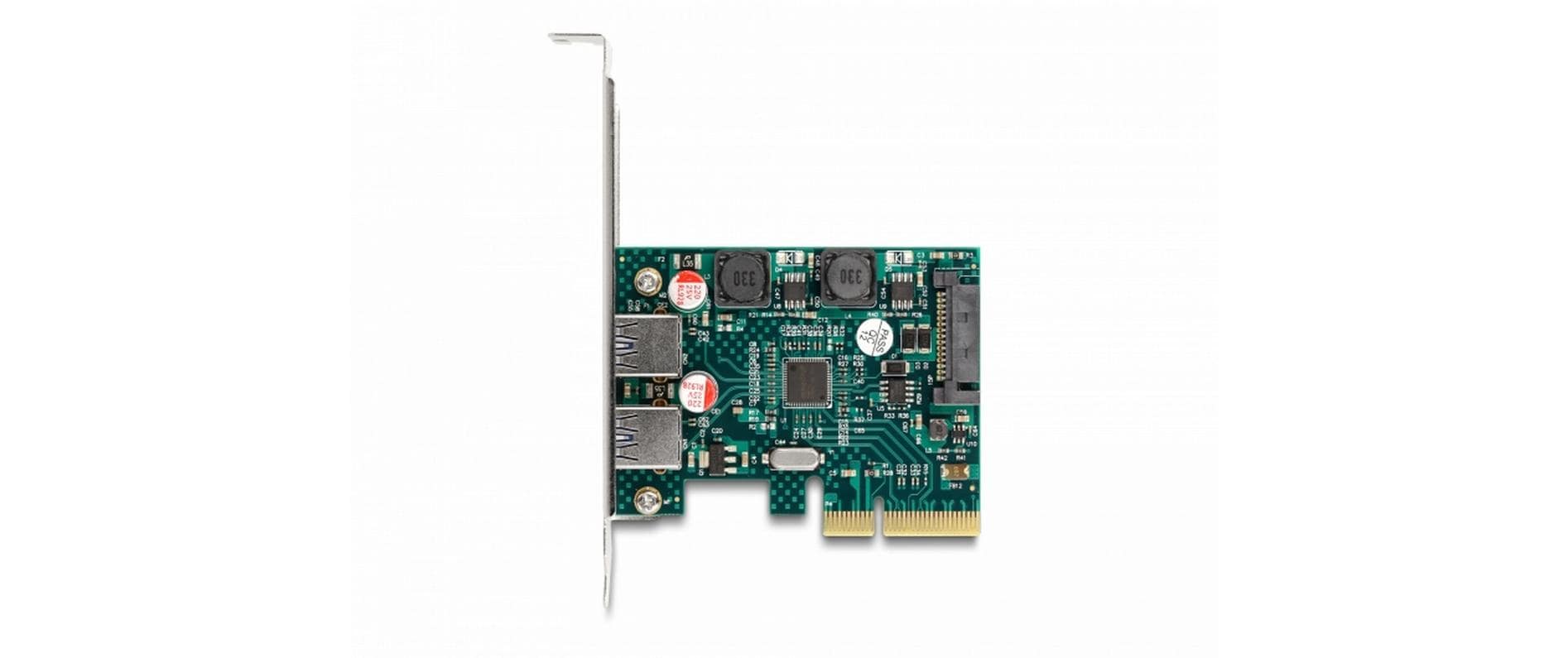Delock PCI-Express-Karte USB 3.1 Gen 2 - 2x USB Typ-A
