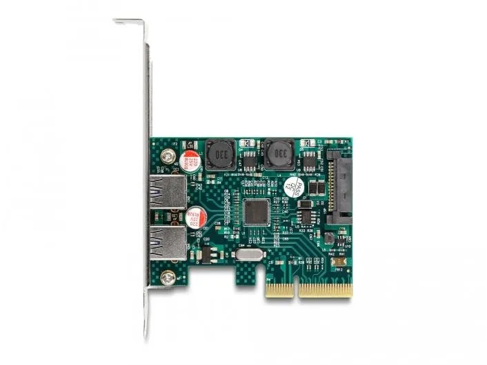 Delock PCI-Express-Karte USB 3.1 Gen 2 - 2x USB Typ-A Delock PCI-Express-Karte USB 3.1 Gen 2 - 2x USB Typ-A