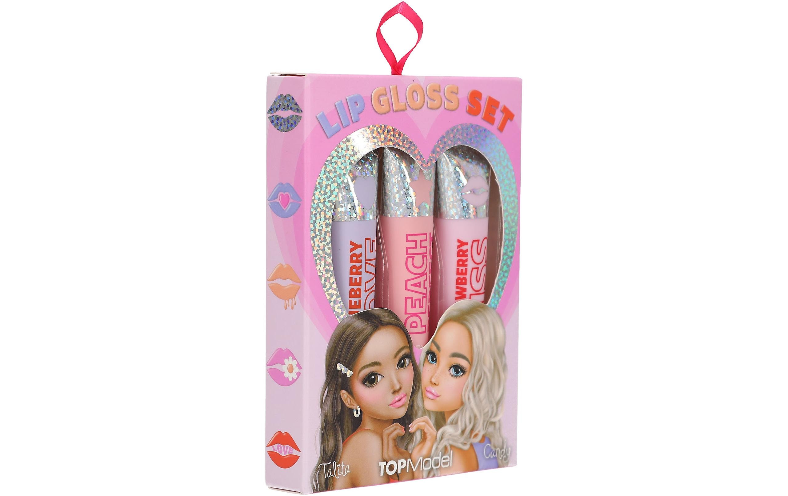 Topmodel Schminkset Lip Gloss Top Model 3 Stück, 8 ml pro Tube