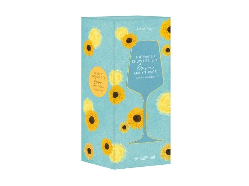 Grafik Werkstatt Weissweinglas Vincent van Gogh Grafik Werkstatt Weissweinglas Vincent van Gogh