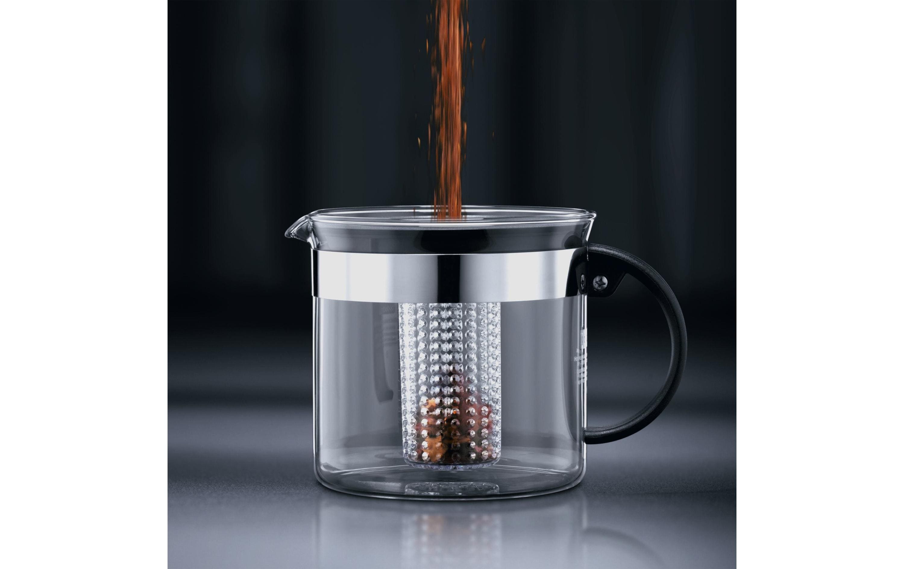 Bodum Teebereiter Bistro Nouveau 1 l, Transparent