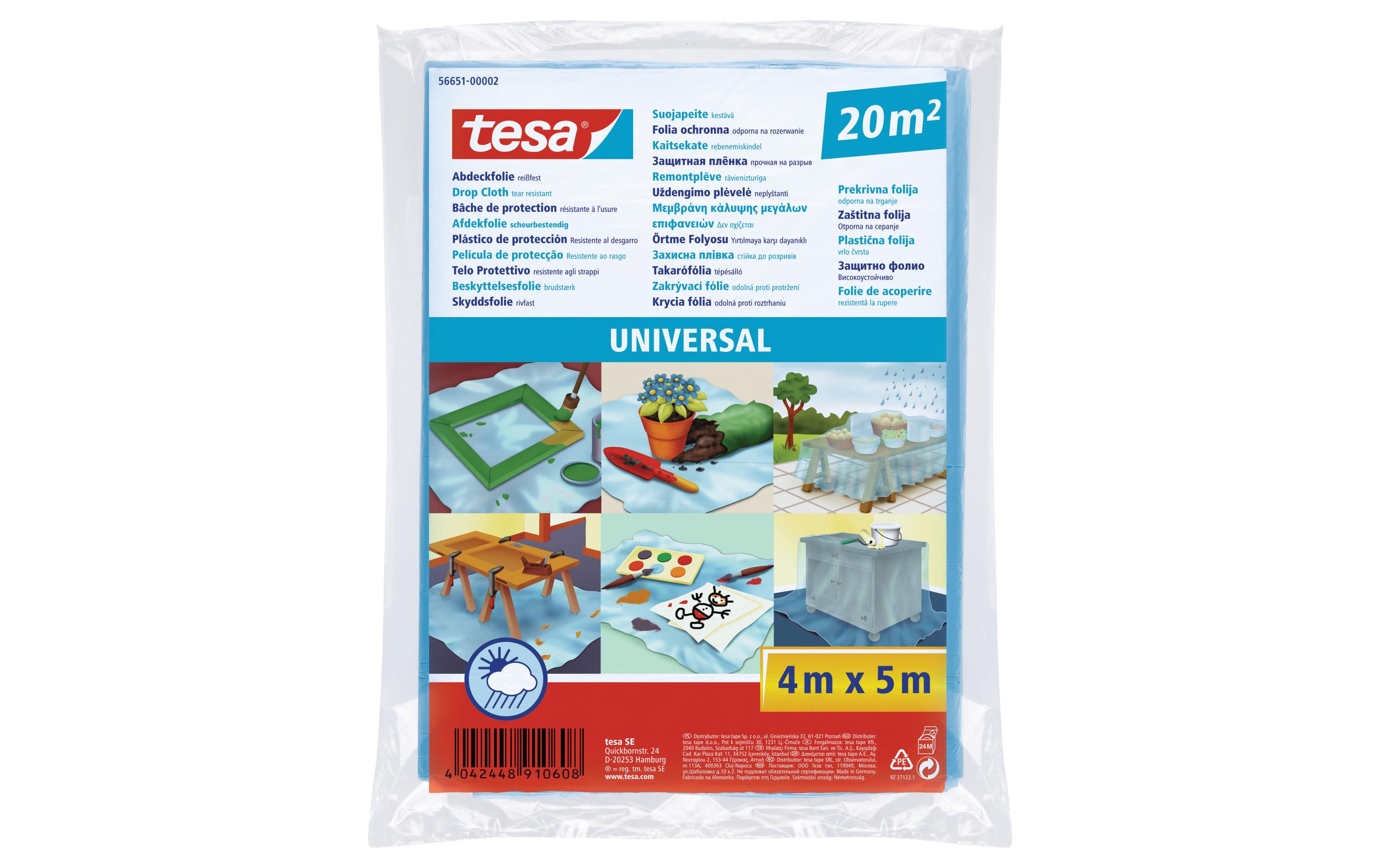 tesa Abdeckfolie Universal 4 x 5 m tesa Abdeckfolie Universal 4 x 5 m