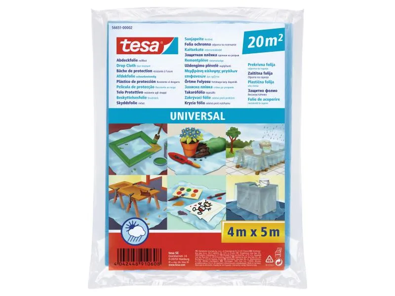 tesa Abdeckfolie Universal 4 x 5 m tesa Abdeckfolie Universal 4 x 5 m