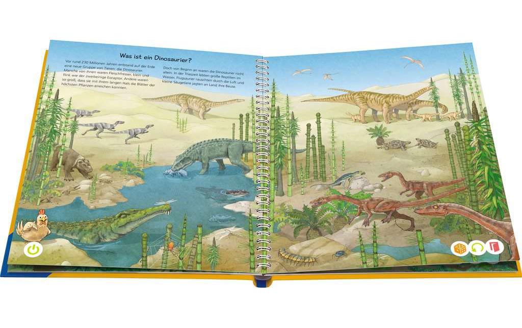 tiptoi Lernbuch Wir entdecken die Dinosaurier