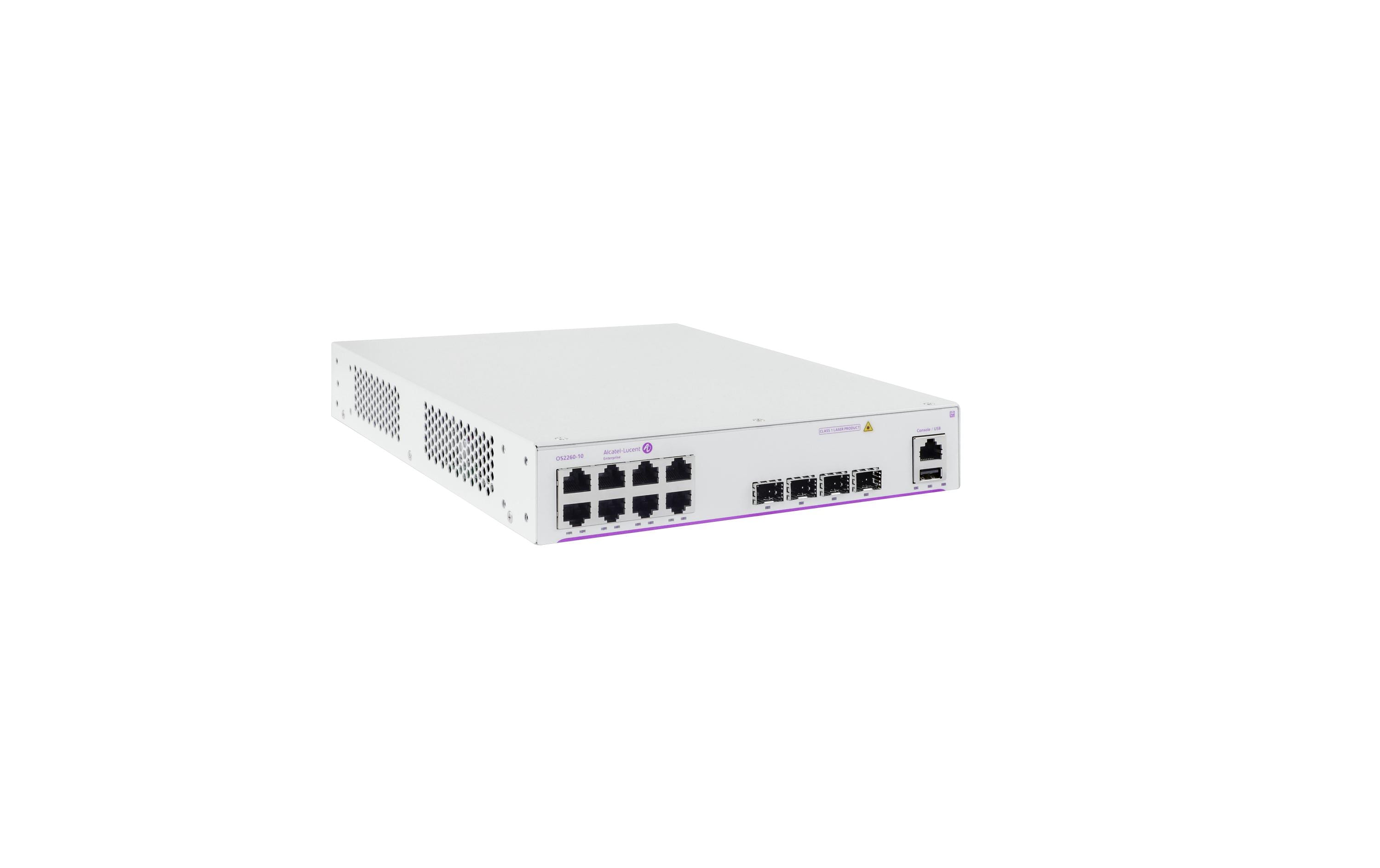 Alcatel-Lucent Switch OmniSwitch OS2260-10 12 Port
