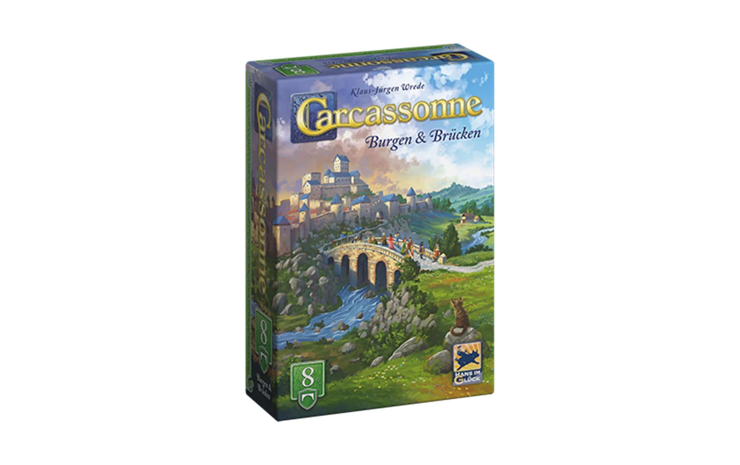 Hans im Glück Familienspiel Carcassonne Burgen und Brücken (d)