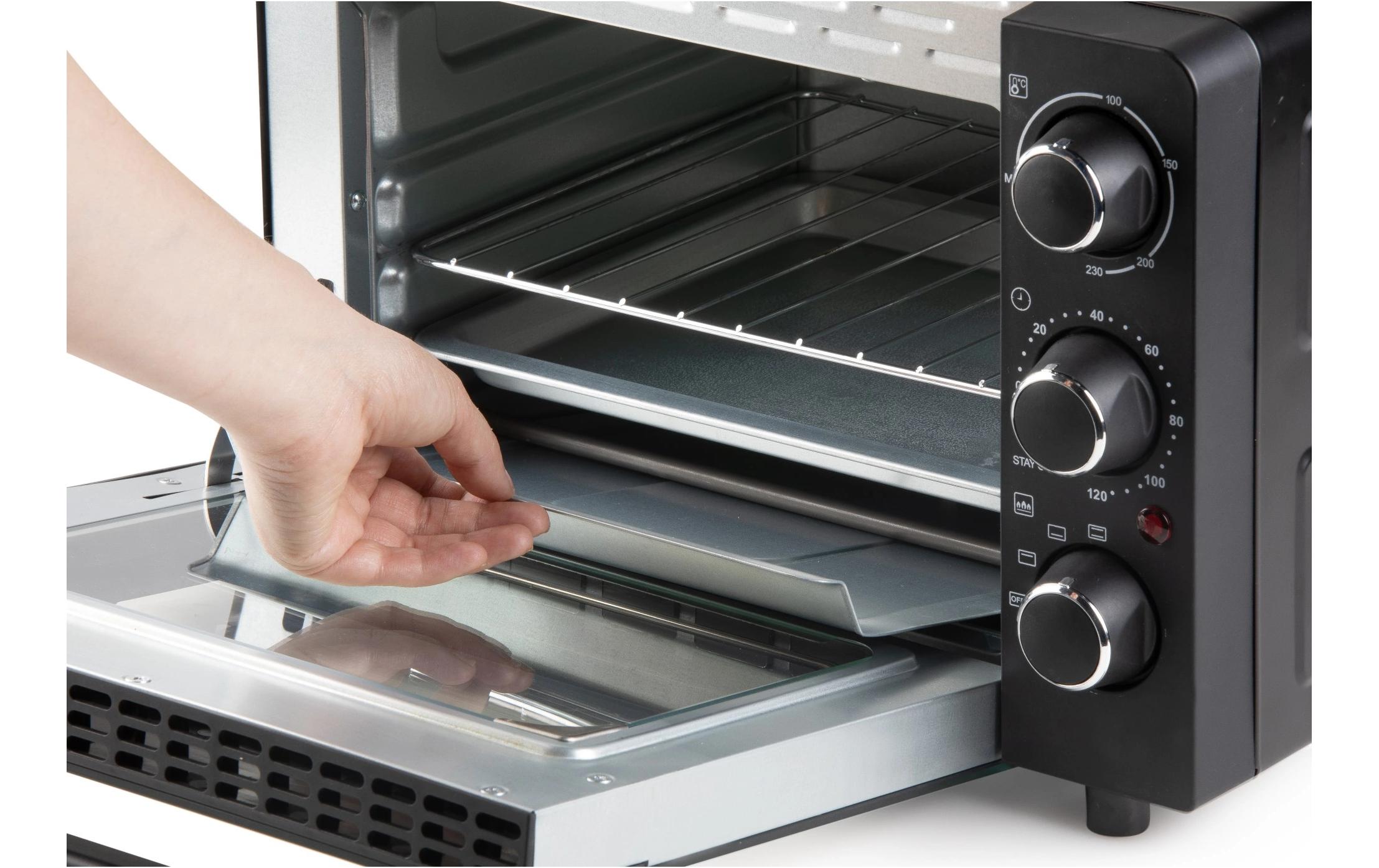 Domo Backofen DO807GO 20 l, Schwarz