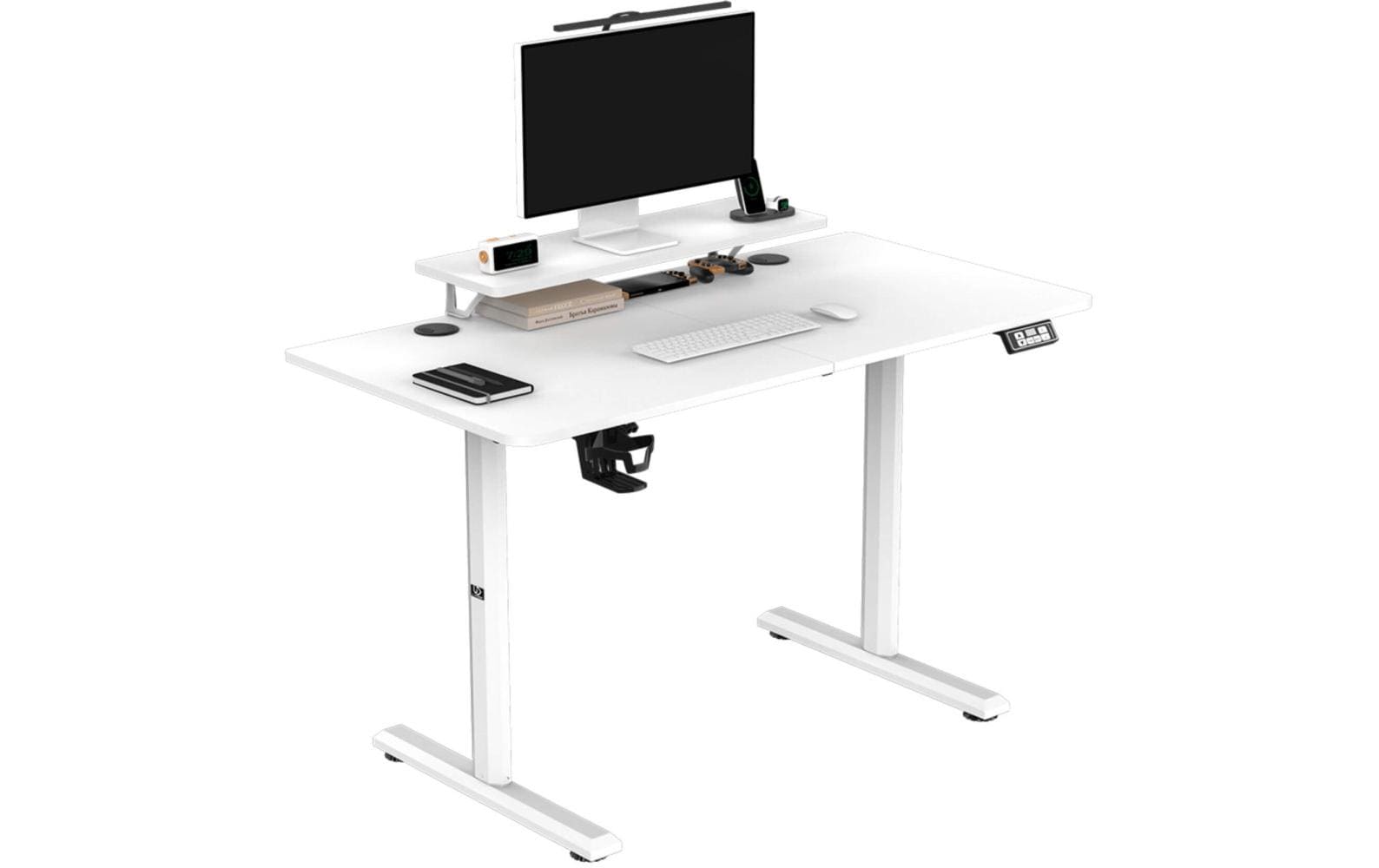 Ultradesk Gaming Tisch Higlander Weiss