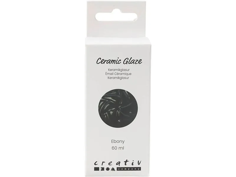 Creativ Company Versiegelung 984 - 1101 °C, 60 ml, Ebony Creativ Company Versiegelung 984 - 1101 °C, 60 ml, Ebony