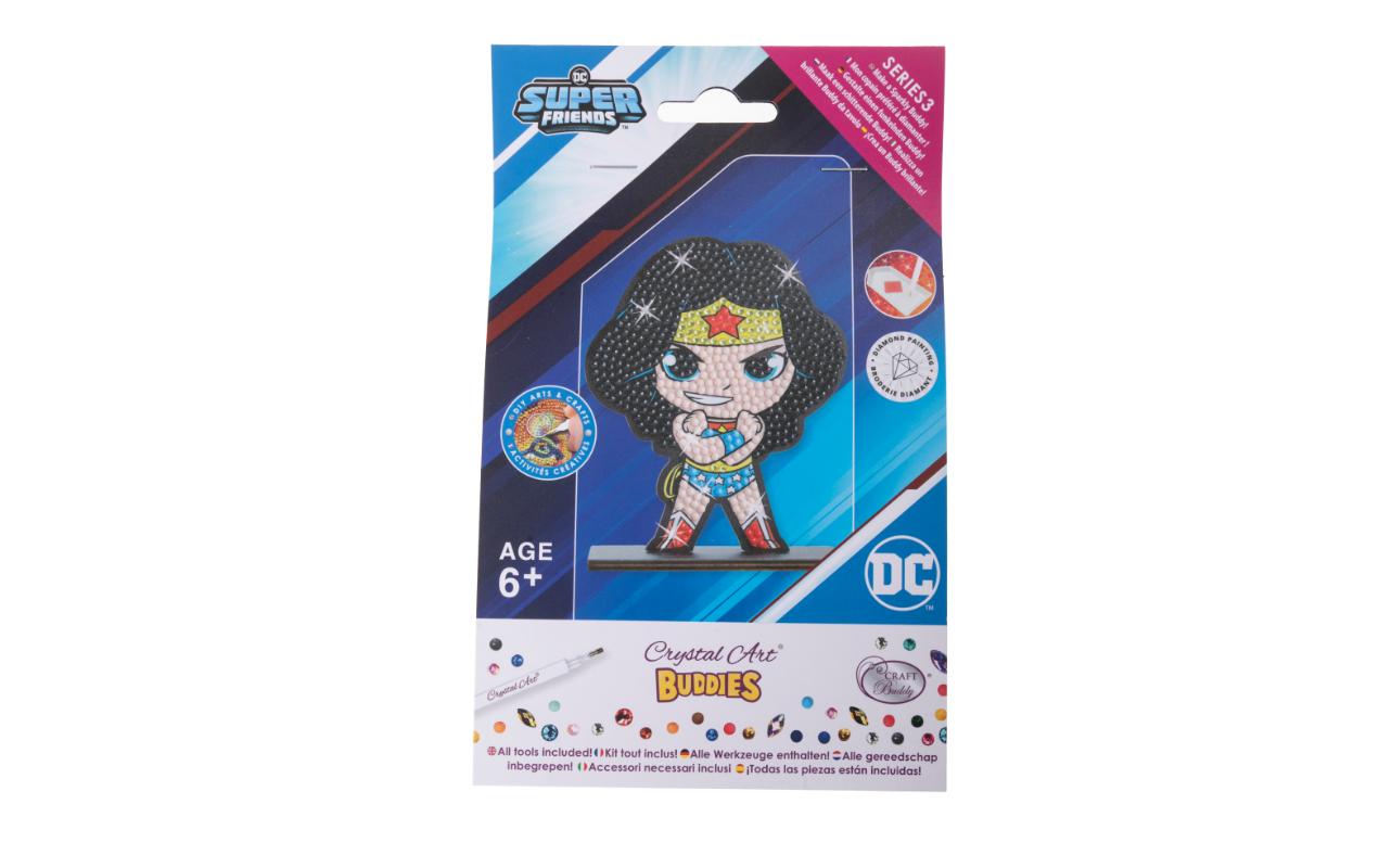 CRAFT Buddy Bastelset Crystal Art Buddies Wonder Woman