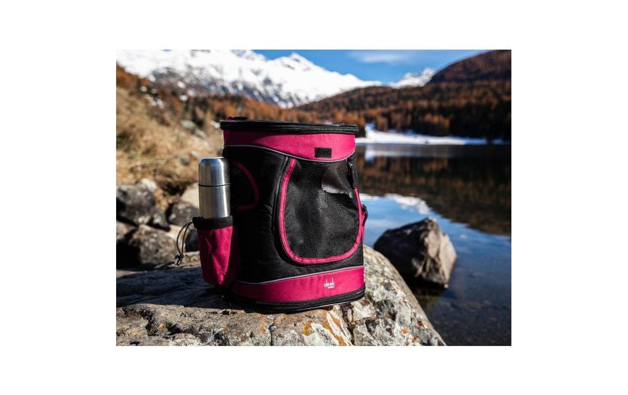 Deek Tiertransport-Rucksack Montana, 34 x 43 x 30 cm, Berry