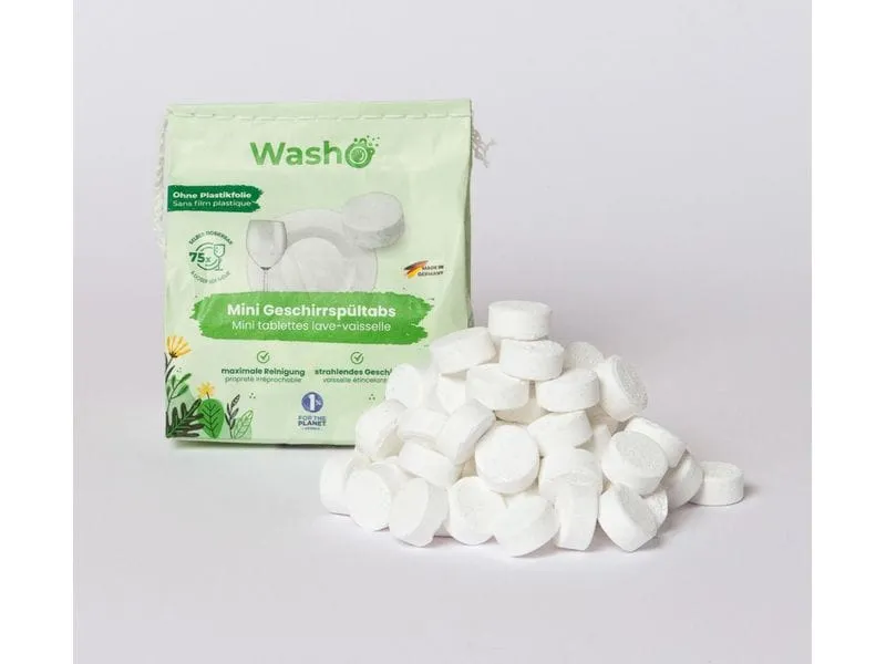 Washo Geschirrspül Tabs Mini 75 Stück