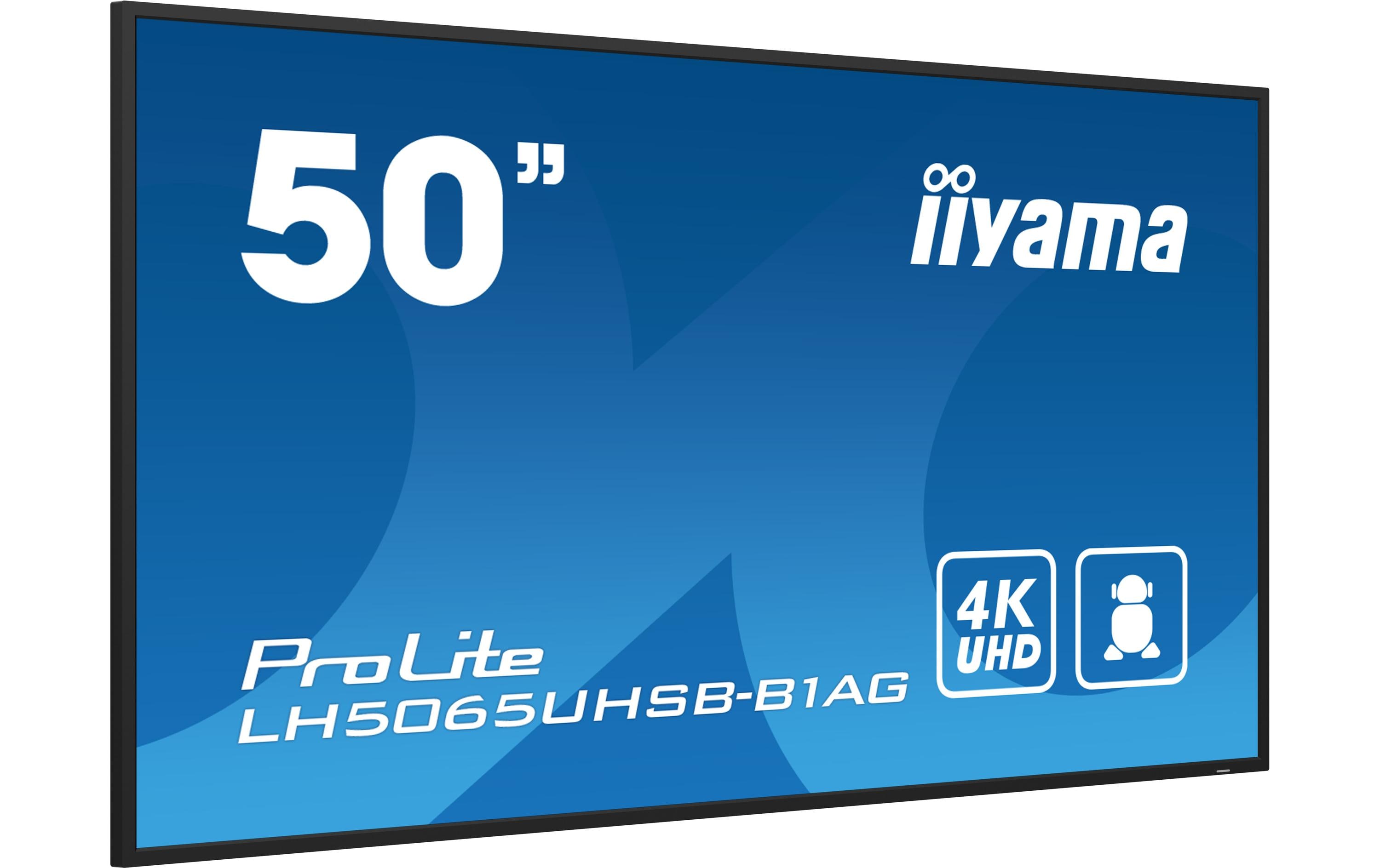 iiyama Public Display ProLite LH5065UHSB-B1AG 49.5