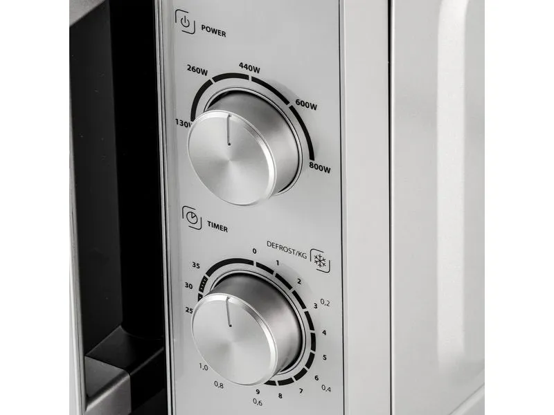 Caso Mikrowelle M20 Gourmet Schwarz/Silber Caso Mikrowelle M20 Gourmet Schwarz/Silber