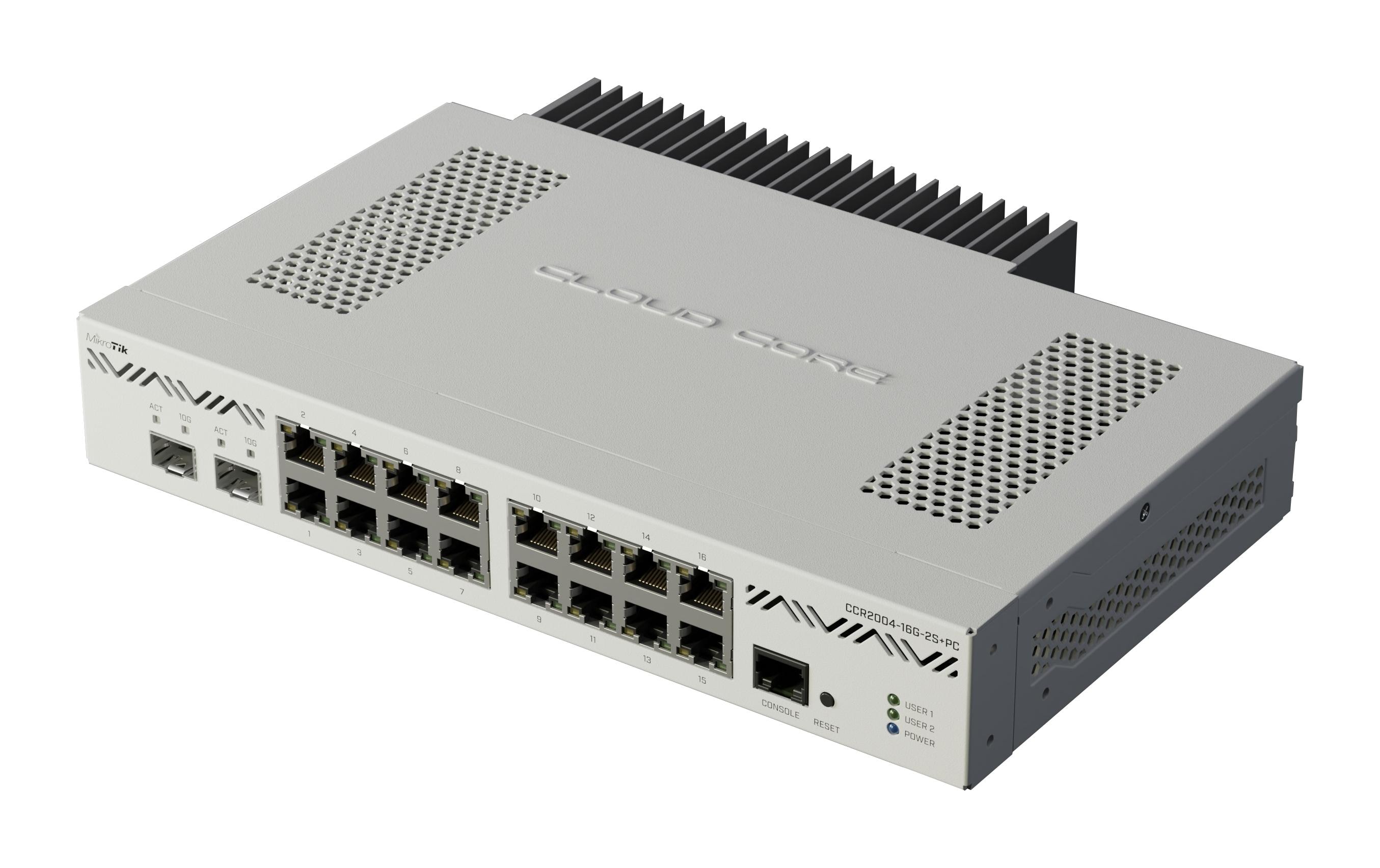 MikroTik Router CCR2004-16G-2S+PC