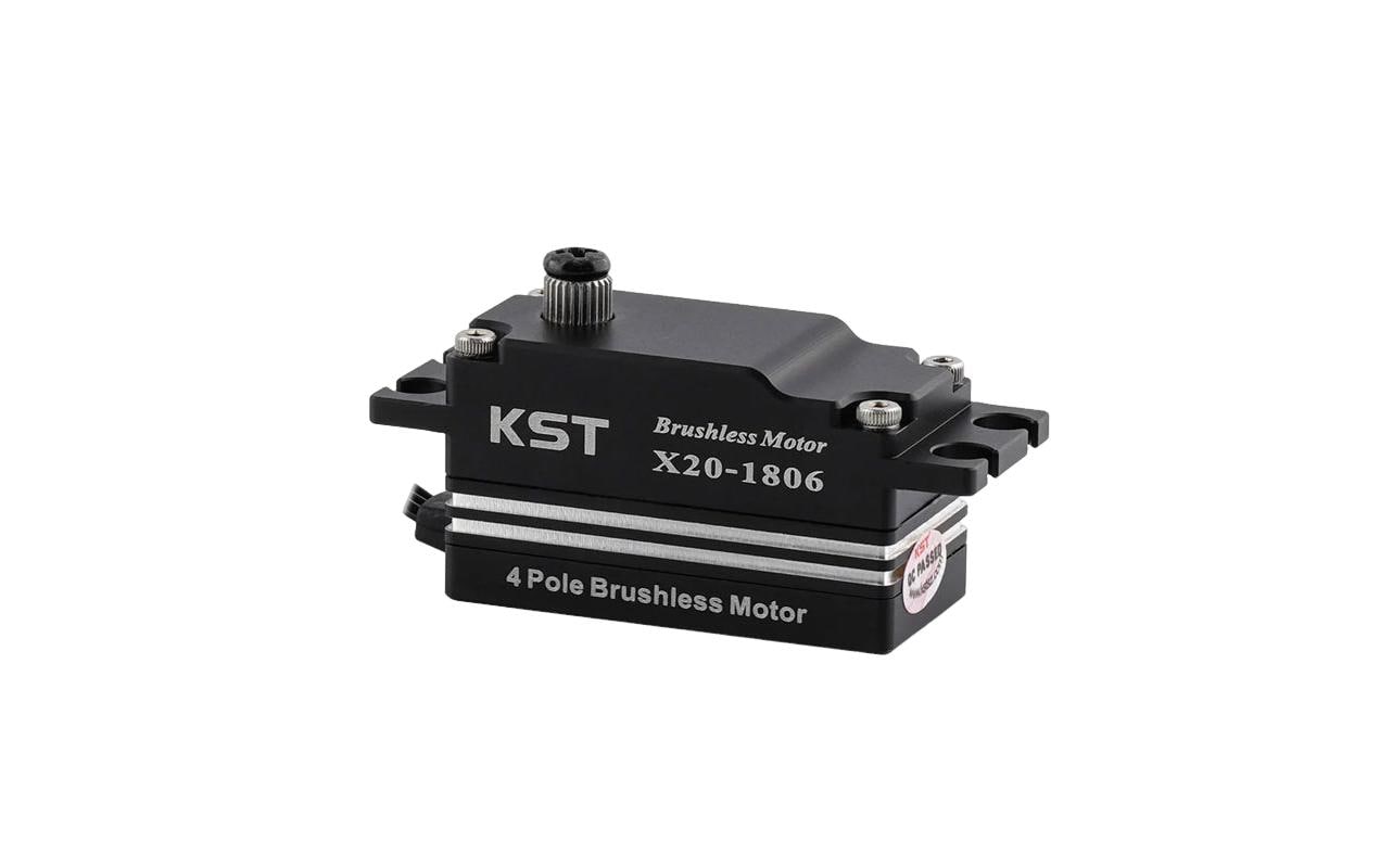 KST Low Profile Servo X20-1806 V8.0 18 kg, 0.06 s, Brushless HV KST Low Profile Servo X20-1806 V8.0 18 kg, 0.06 s, Brushless HV