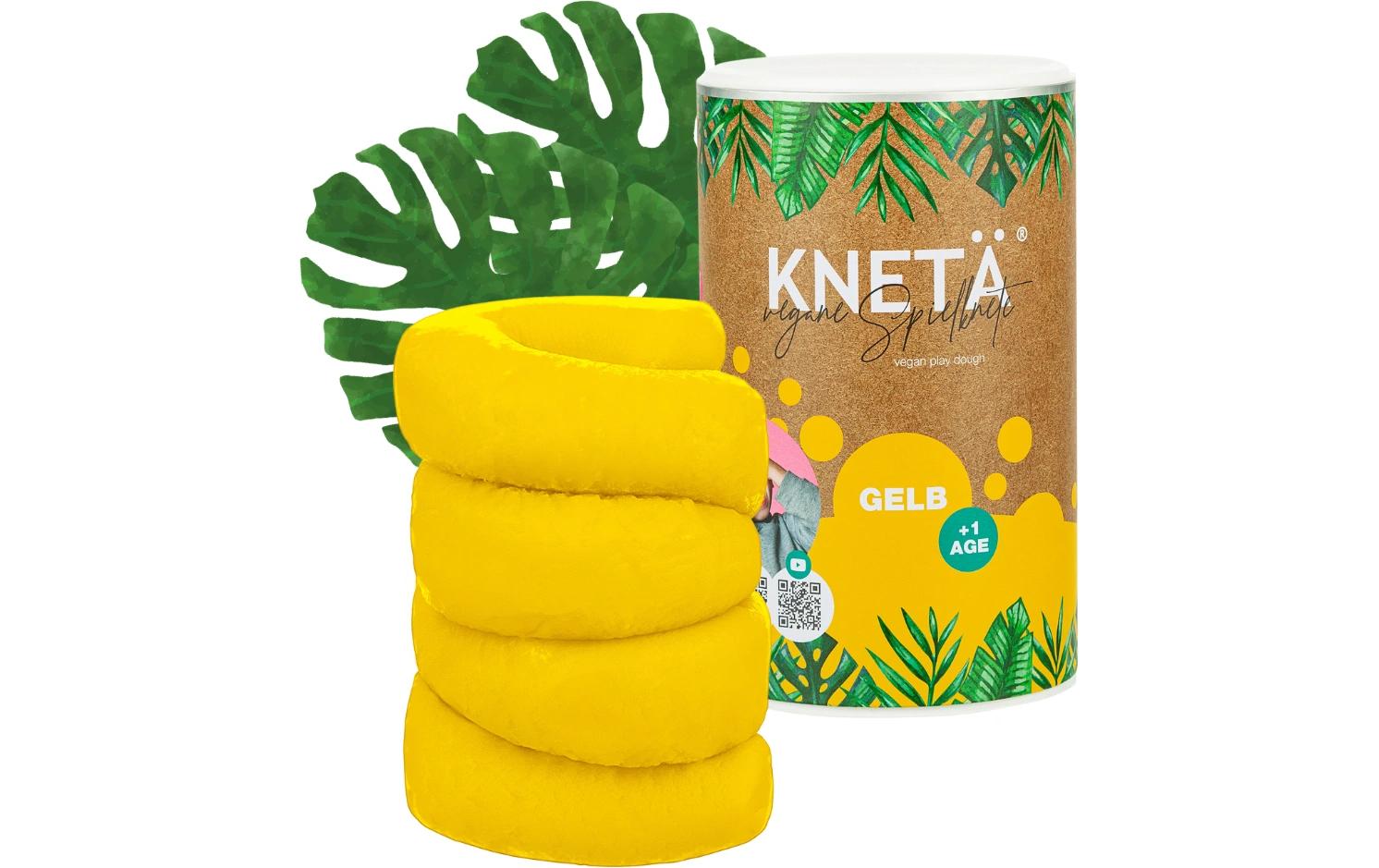 KNETÄ Knetmasse XXL Papierdose 1 kg Gelb KNETÄ Knetmasse XXL Papierdose 1 kg Gelb