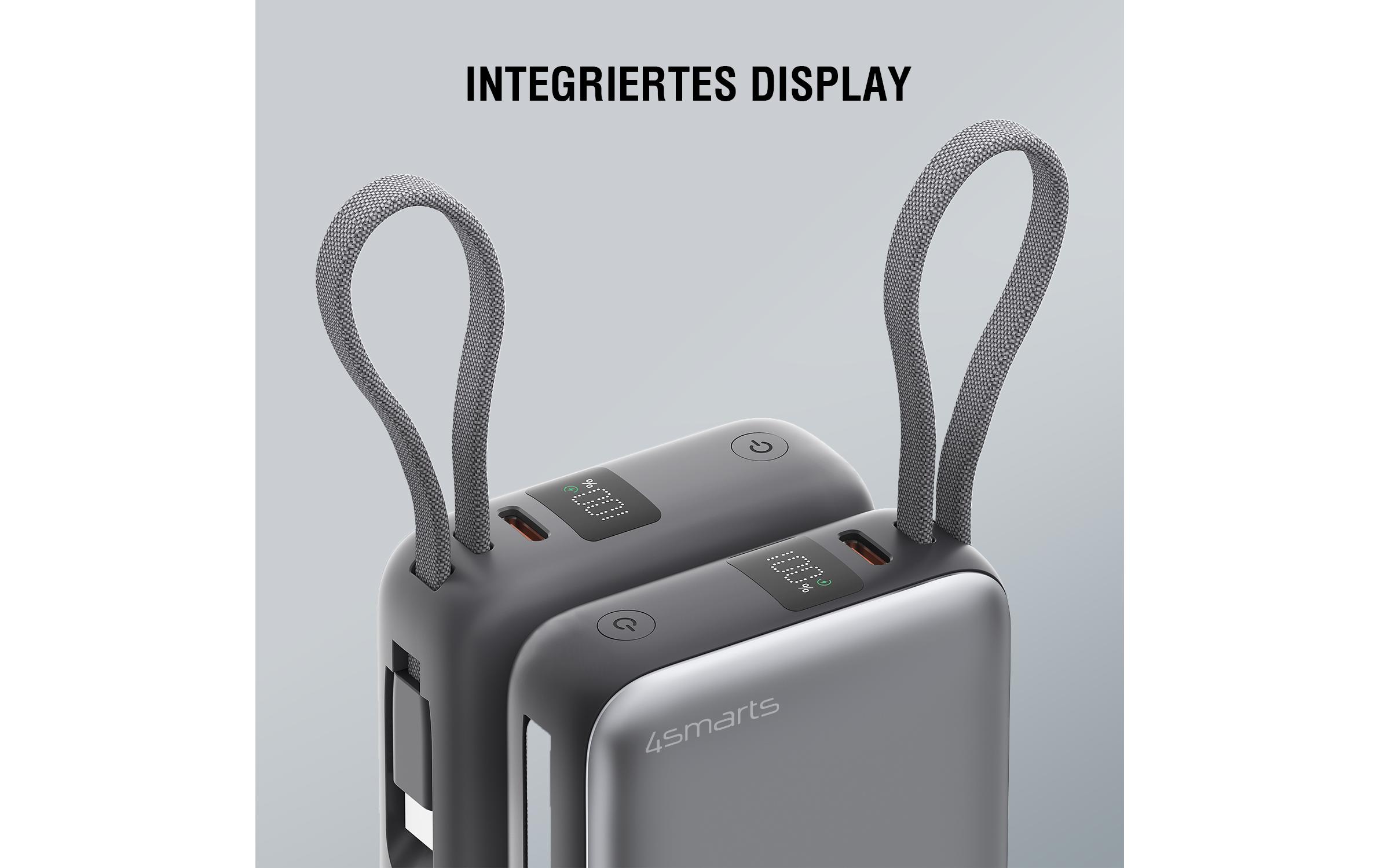 4smarts Pocket Dual Cord 10000 mAh