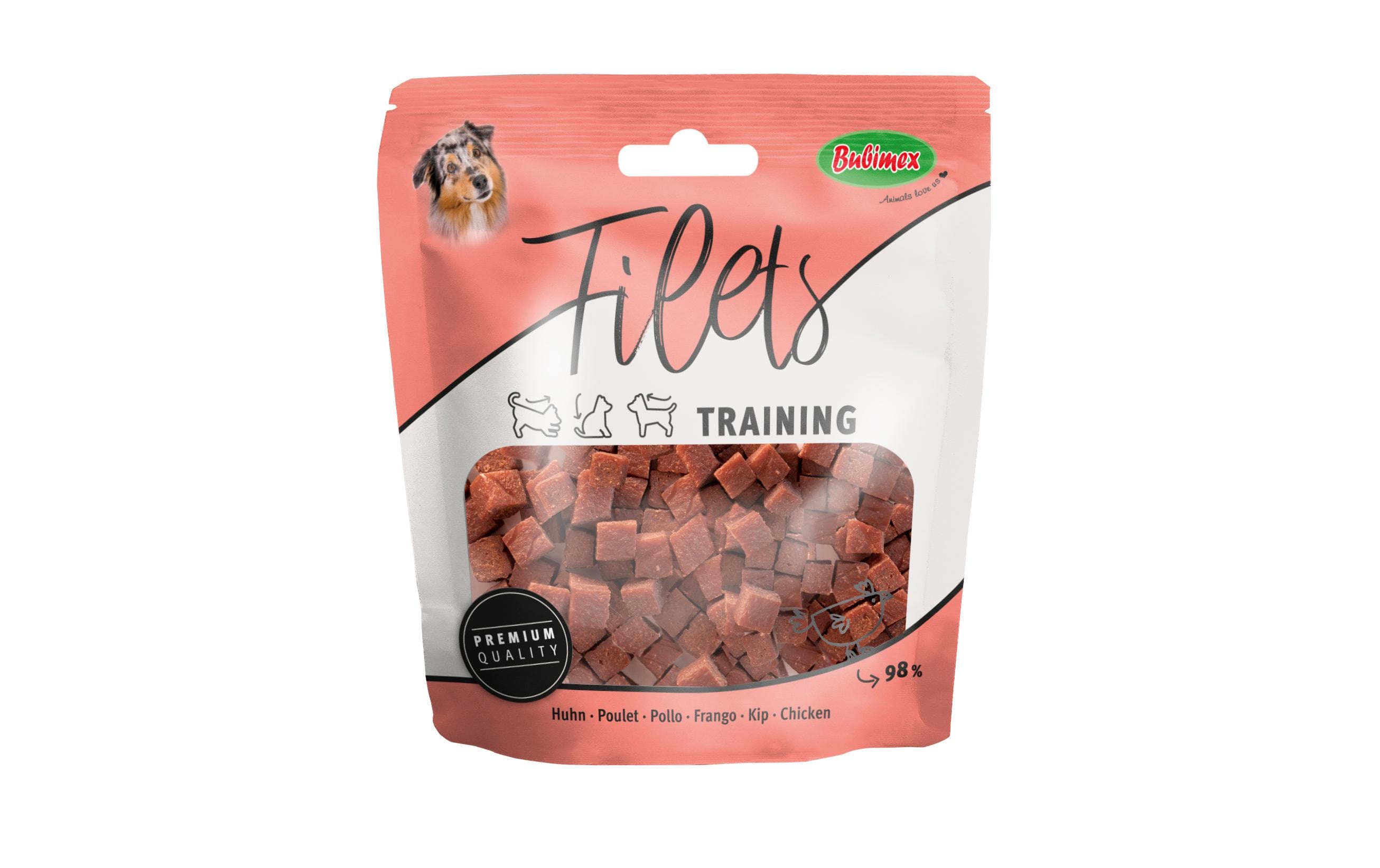 Bubimex Leckerli Filets Training Huhn, 50 g Bubimex Leckerli Filets Training Huhn, 50 g