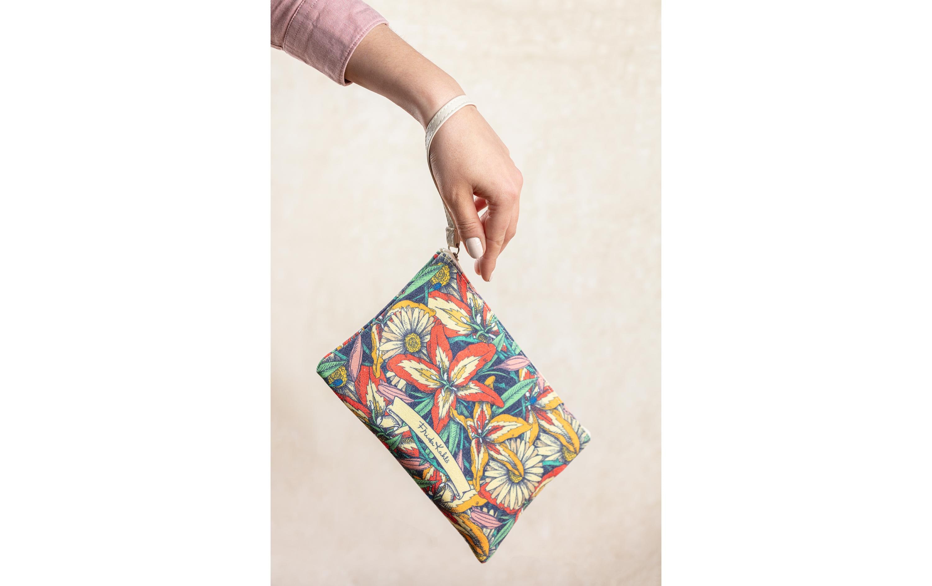 Clairefontaine Accessoires-Tasche Frida Kahlo Mehrfarbig