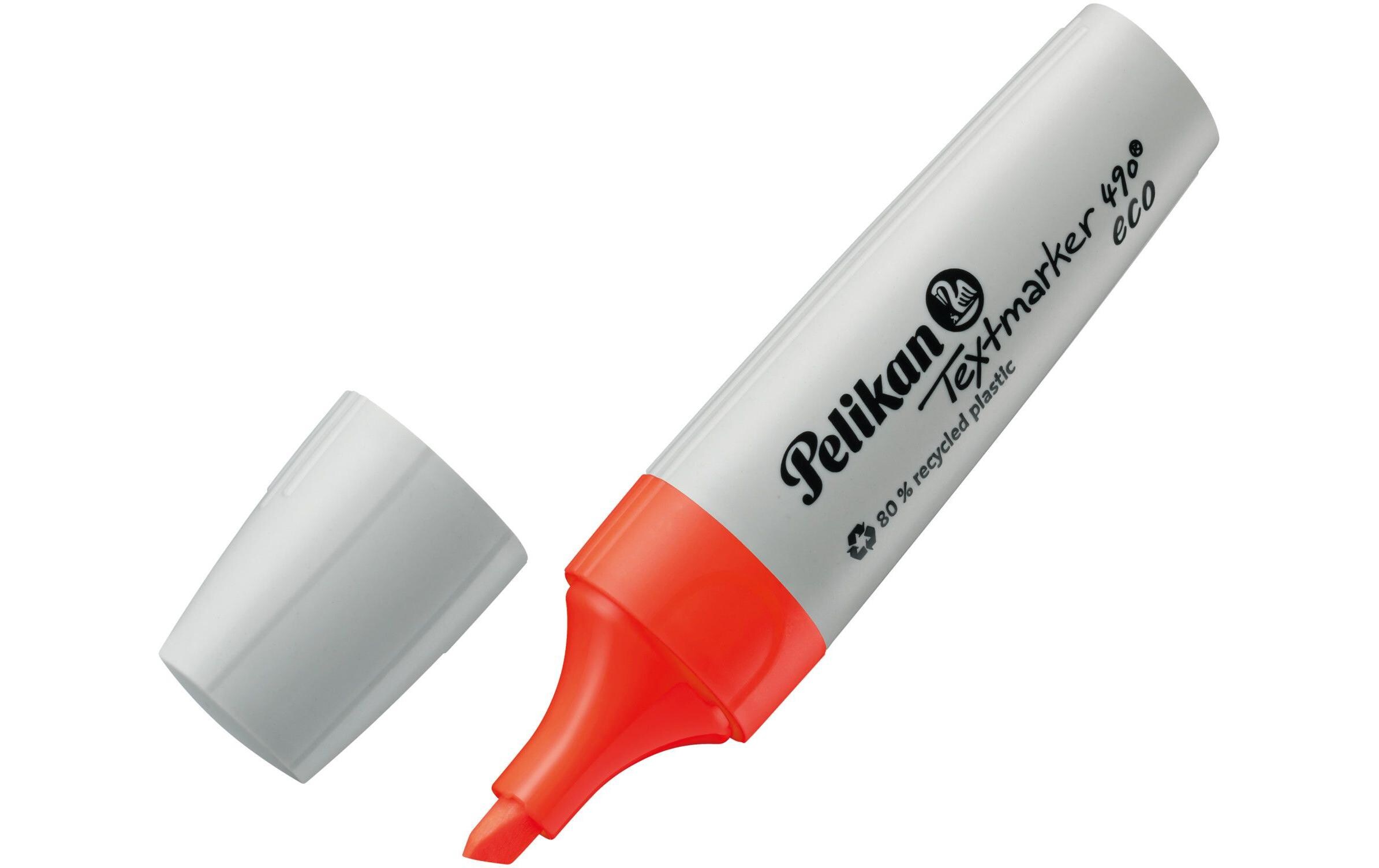 Pelikan Textmarker 490 eco Set 6 Stück, Mehrfarbig