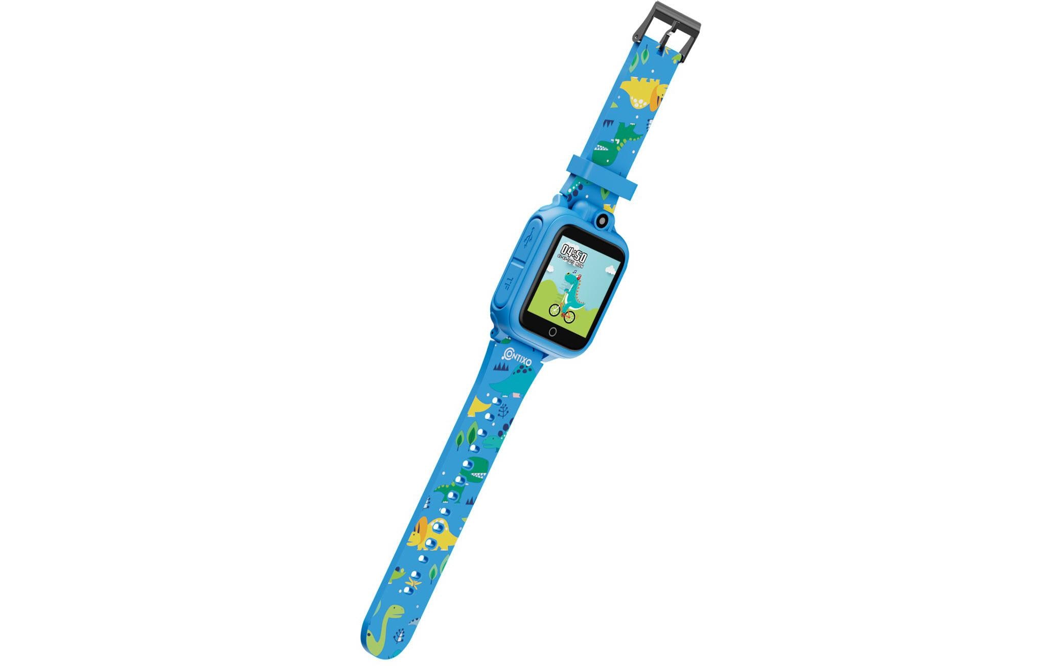 Contixo Smart Watch mit edukativen Spielen Blau (D/E/F/I)