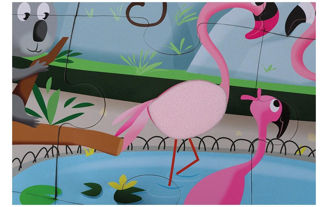 Janod Puzzle Ein Tag im Zoo Janod Puzzle Ein Tag im Zoo