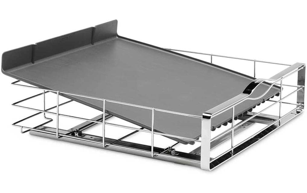 Simplehuman Organizer 50.2 x 50.8 cm, Grau/Silber