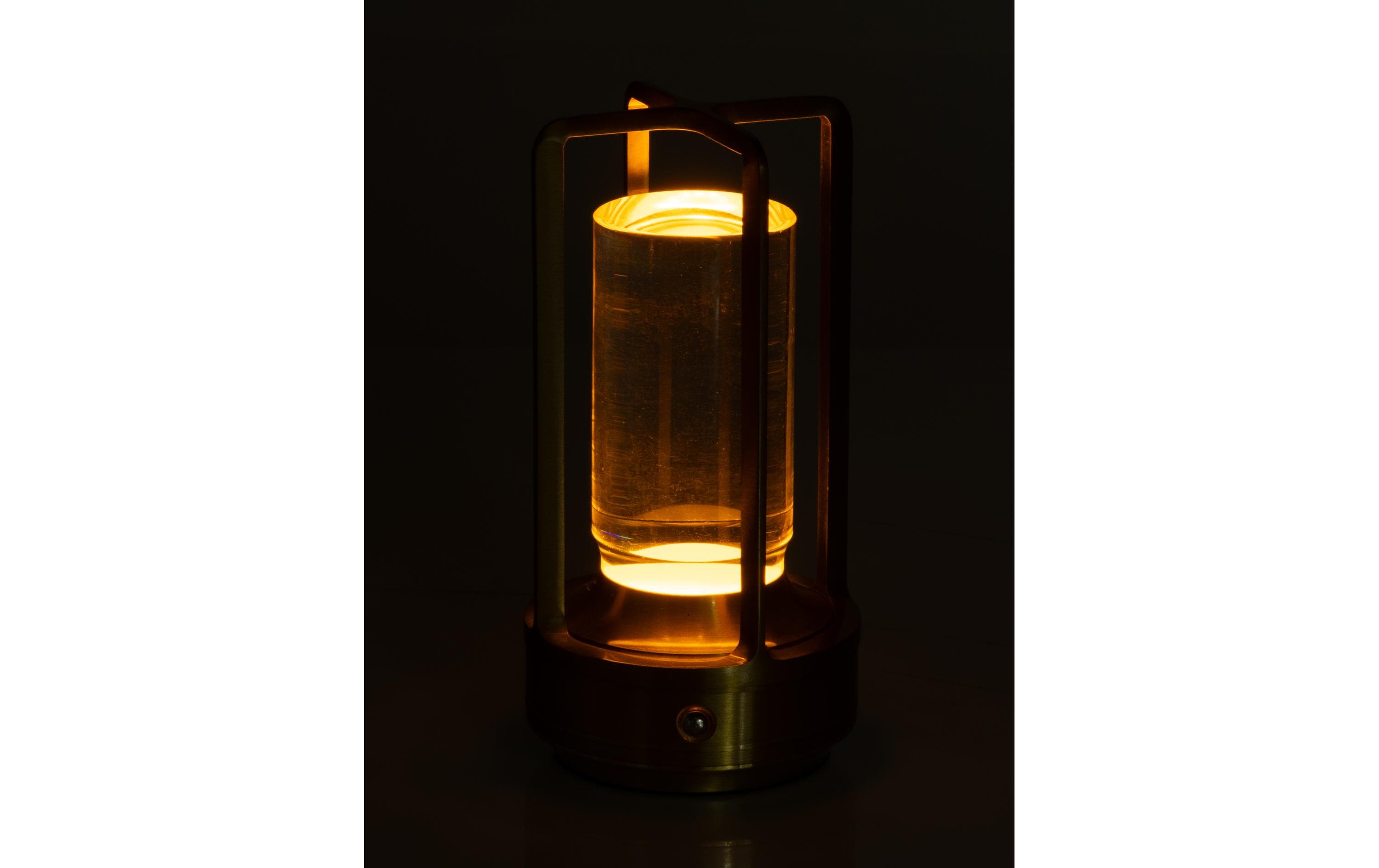 COCON USB-Tischleuchte Laterne, Gold