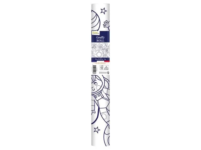 Avenue Mandarine Graffy Roll, Weltraum Weiss Avenue Mandarine Graffy Roll, Weltraum Weiss