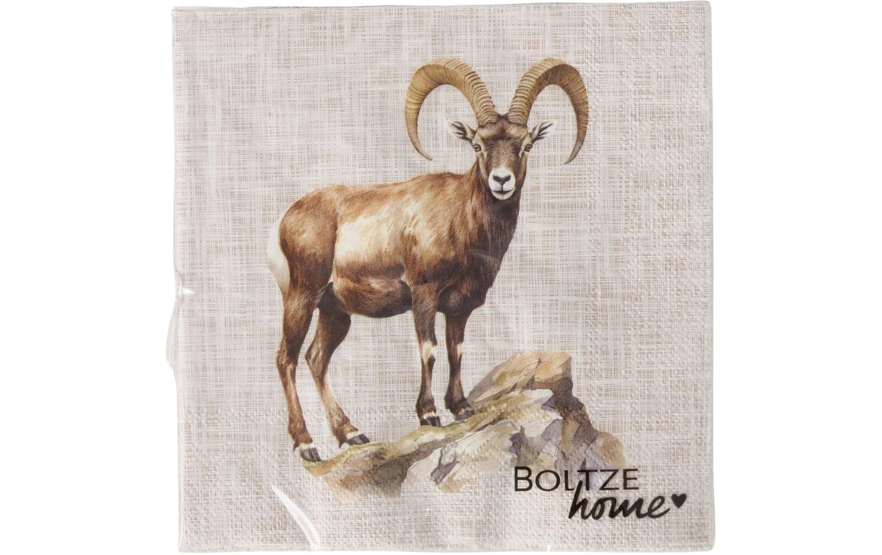 Boltze Servietten Poldie 20 Stück, 16.5 x 16.5 cm