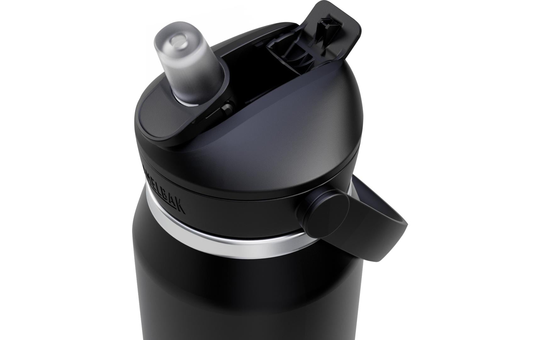 CamelBak Thermosflasche Thrive Flip Straw V.I. 1000 ml, Schwarz