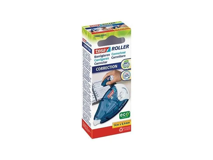 tesa Korrekturroller ecoLogo 8.4 mm x 14 m 8,4 mm tesa Korrekturroller ecoLogo 8.4 mm x 14 m 8,4 mm