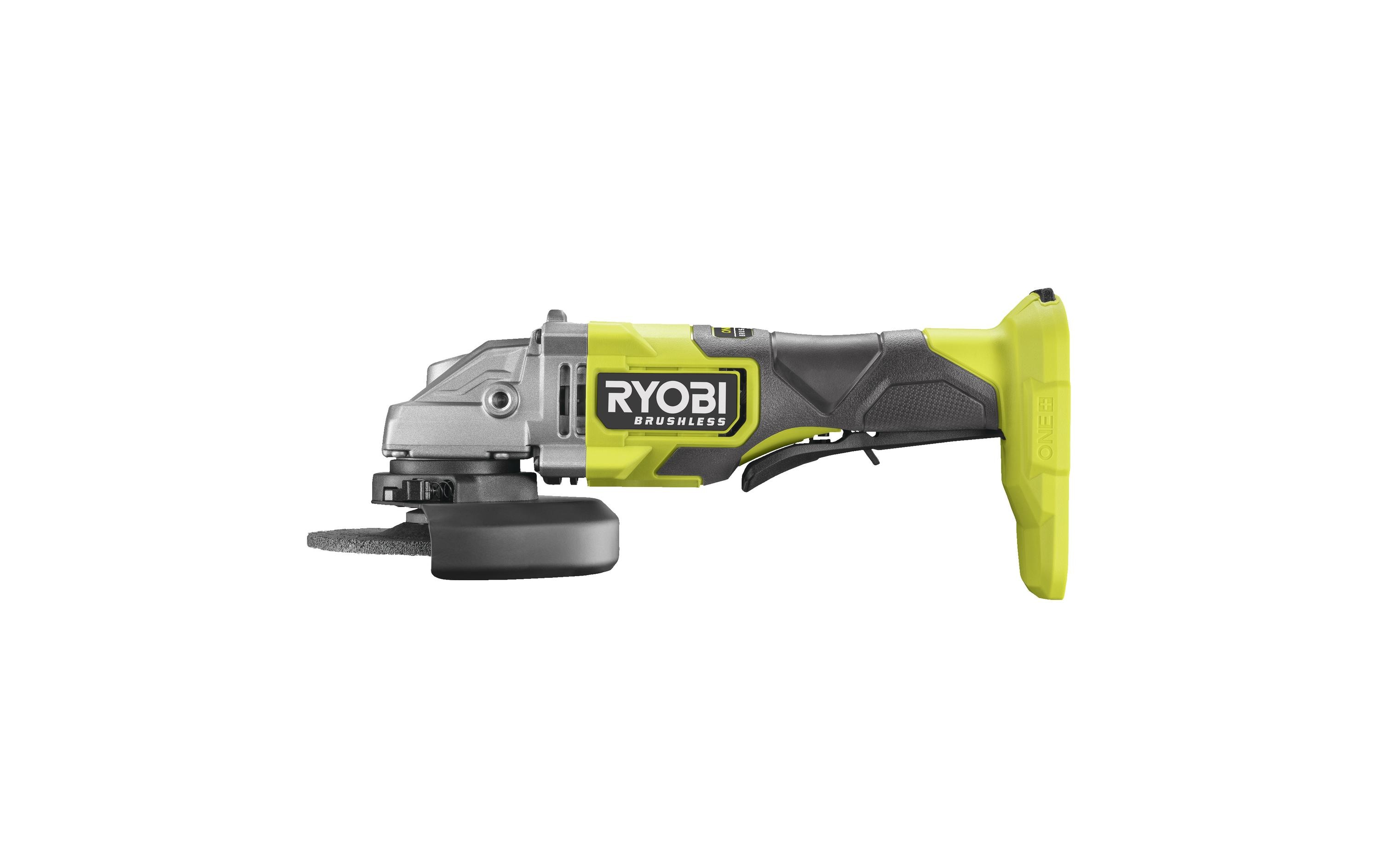 RYOBI Akku-Winkelschleifer RAG18BL-0 RYOBI Akku-Winkelschleifer RAG18BL-0
