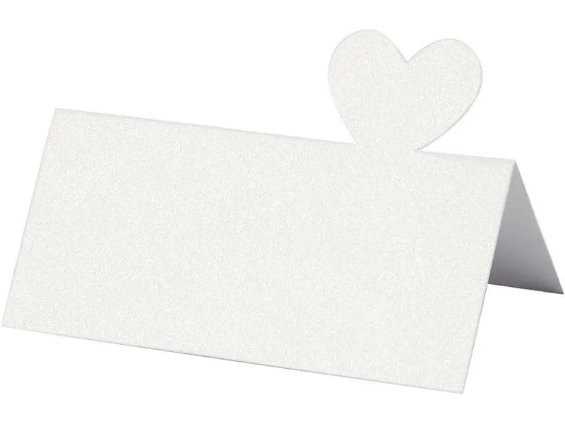 Creativ Company Tischkarte Herz 8 x 8.5 cm, 20 Stück, Chamois Creativ Company Tischkarte Herz 8 x 8.5 cm, 20 Stück, Chamois
