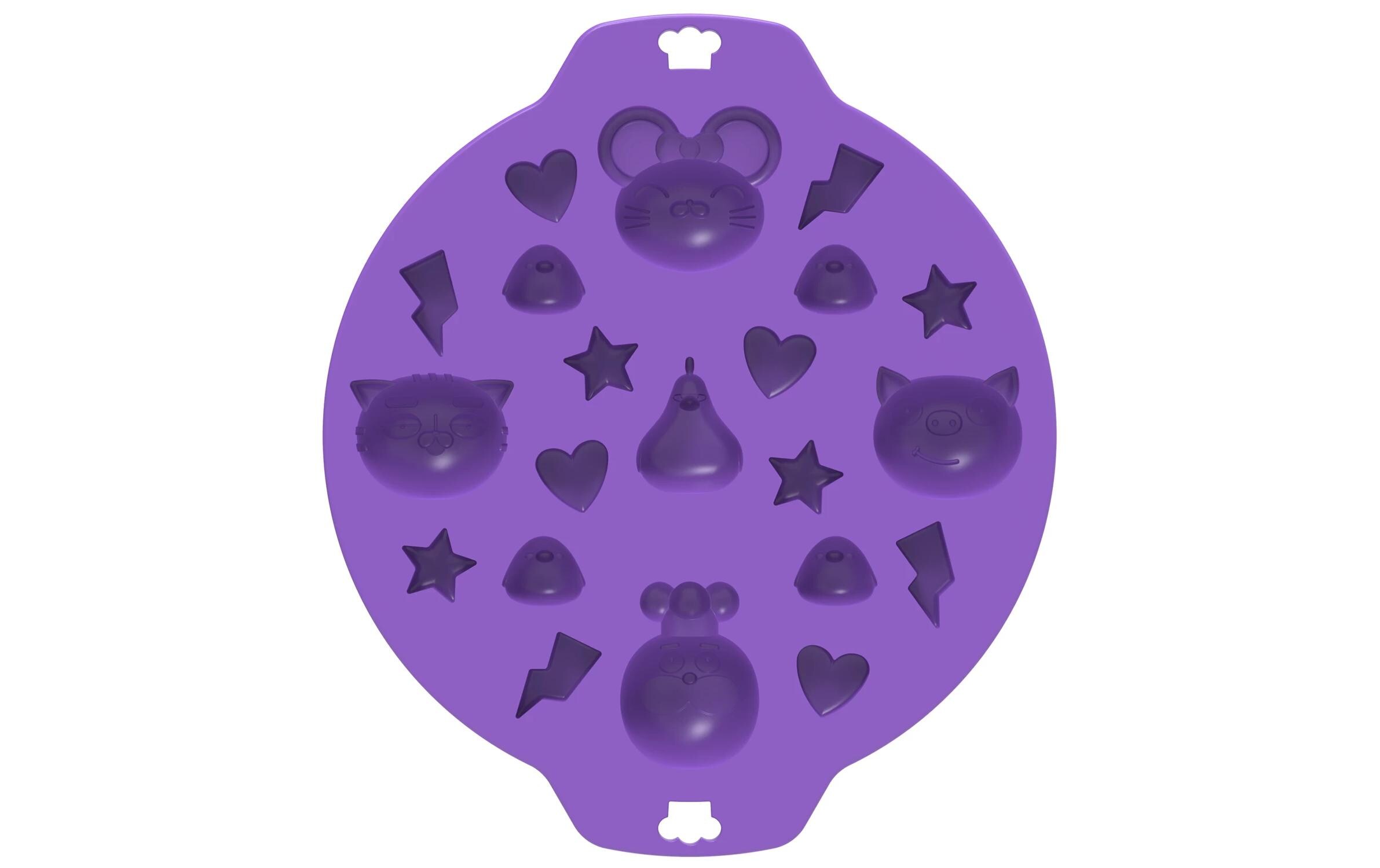 Chefclub Schokoladenform Lila