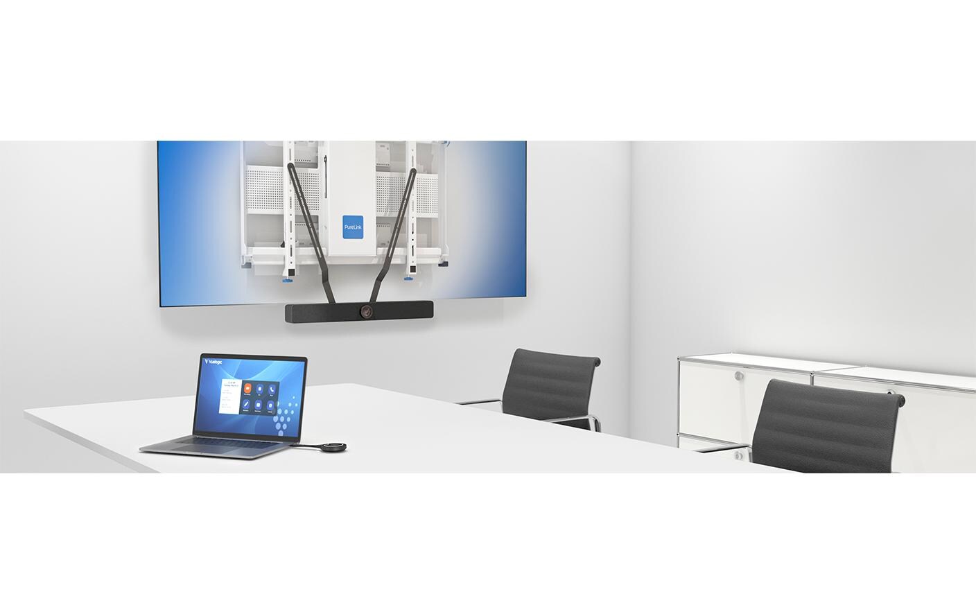 PureLink VL-VB300-SET01 VideoBar VB300, USB Dongle, TV Halterung PureLink VL-VB300-SET01 VideoBar VB300, USB Dongle, TV Halterung