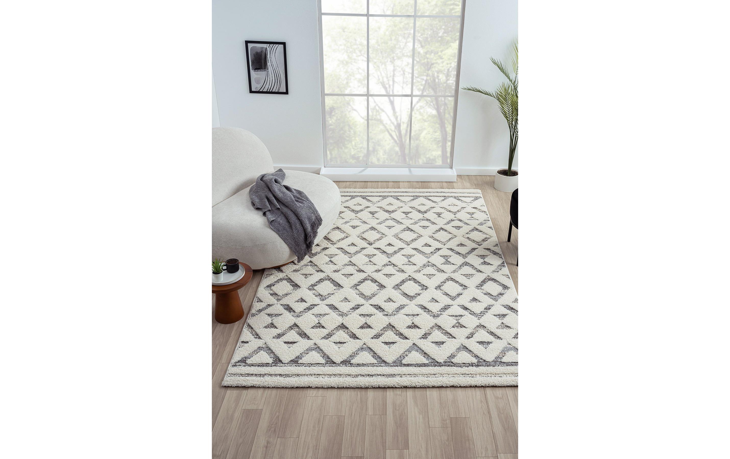 Conceptum Hypnose Teppich Sevilla 5507 160 cm x 230 cm, Grau