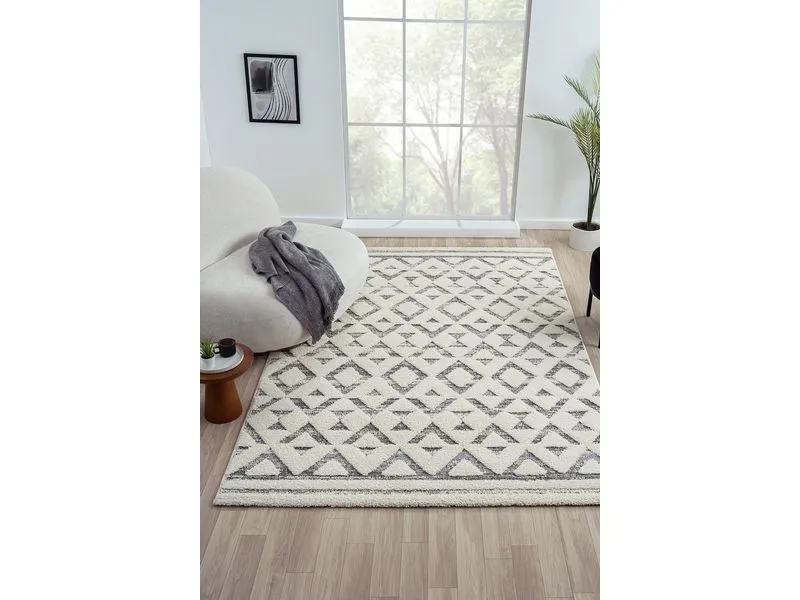 Conceptum Hypnose Teppich Sevilla 5507 160 cm x 230 cm, Grau