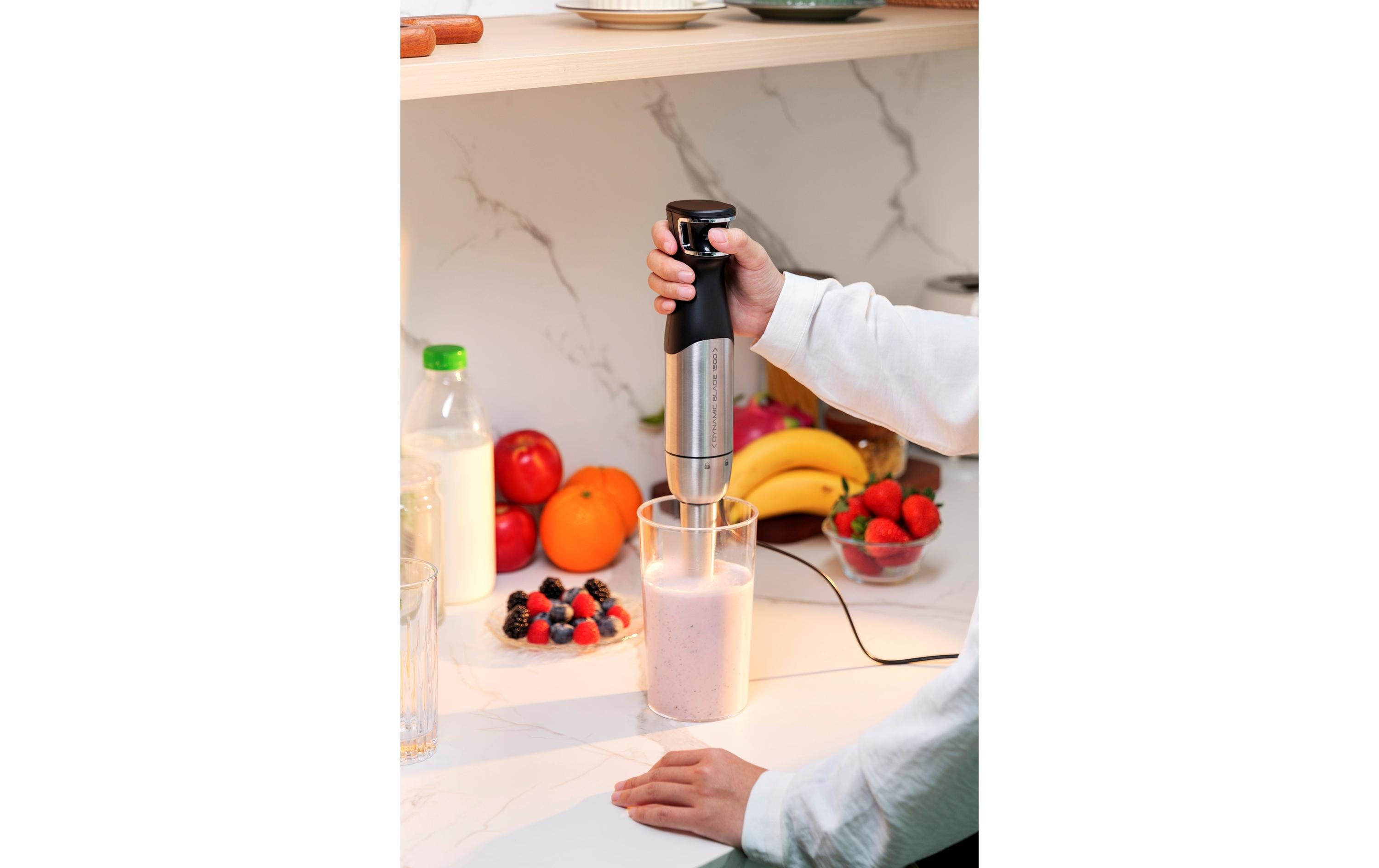 Trisa Stabmixer Dynamic Blade 1500 Schwarz/Silber