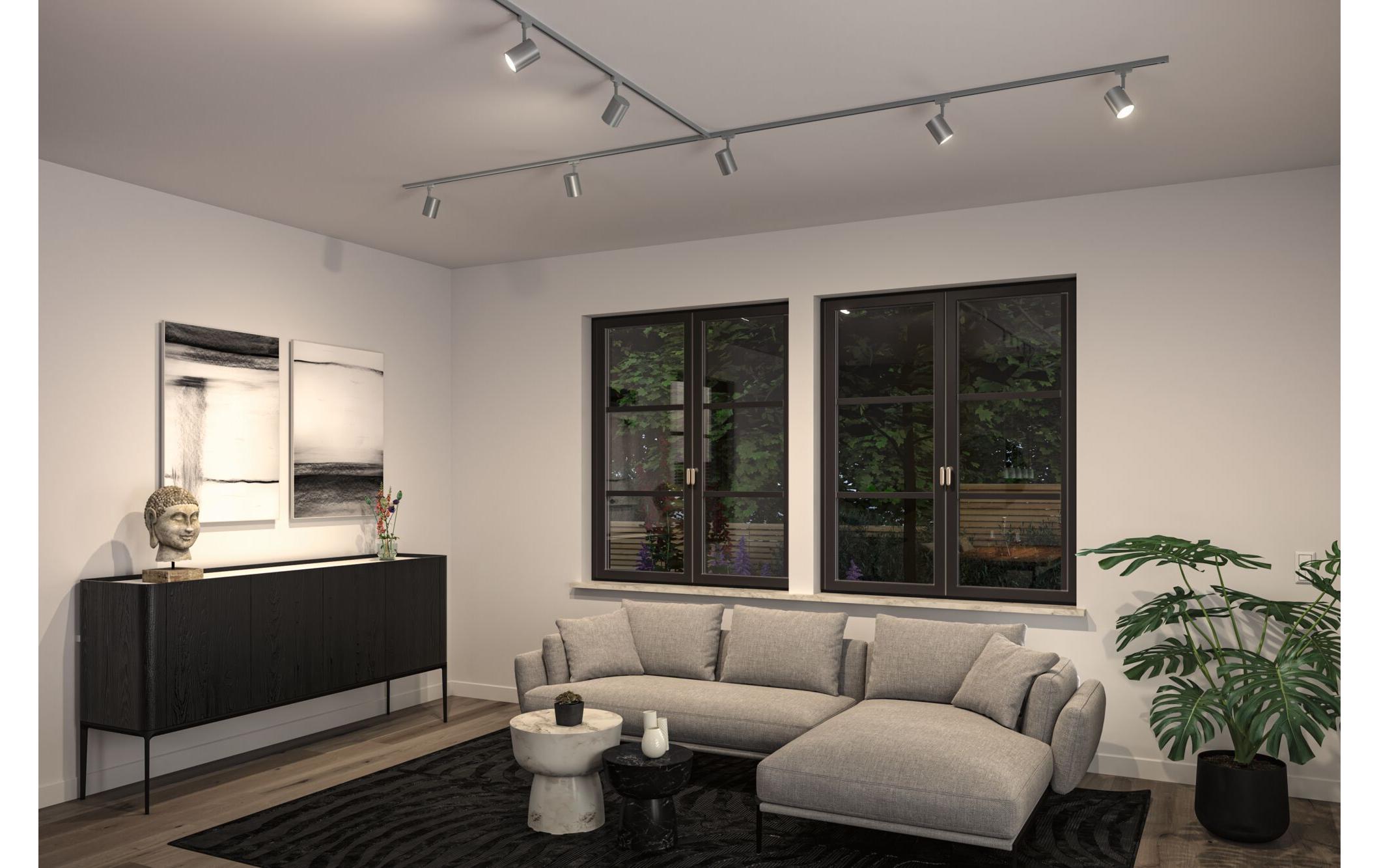 Paulmann Schienenspot URail Luxe GU10, 10W, Chrom matt