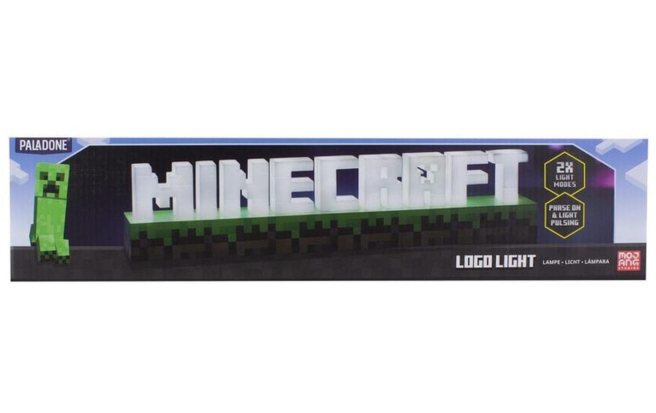 Paladone Dekoleuchte Minecraft Logo