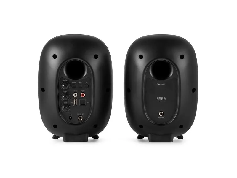 Audizio Regallautsprecher Paar RS80 160W, BT Dunkelgrau Audizio Regallautsprecher Paar RS80 160W, BT Dunkelgrau