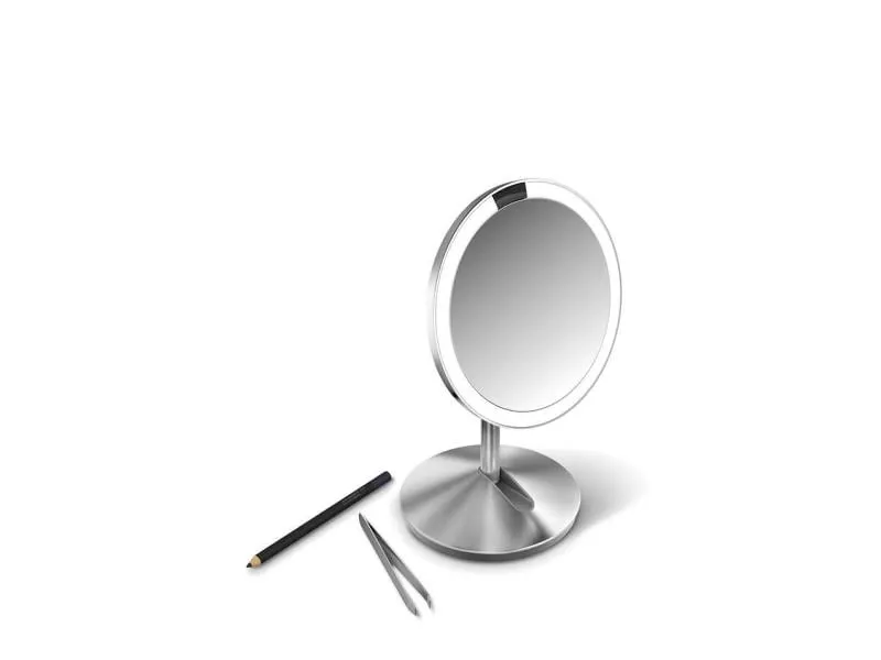 Simplehuman Kosmetikspiegel mit Sensor 12 cm Silber Simplehuman Kosmetikspiegel mit Sensor 12 cm Silber