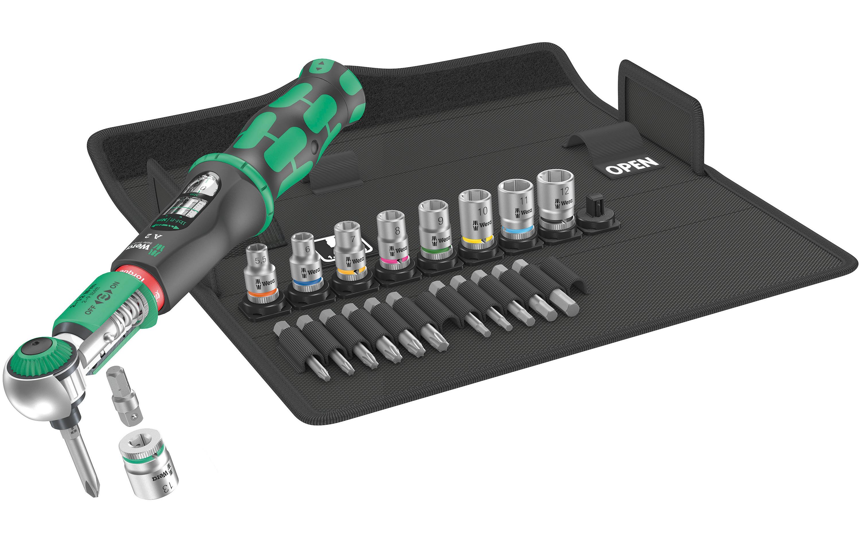 Wera Drehmomentschlüssel Safe-Torque A2 Set 1, 23-teilig Wera Drehmomentschlüssel Safe-Torque A2 Set 1, 23-teilig