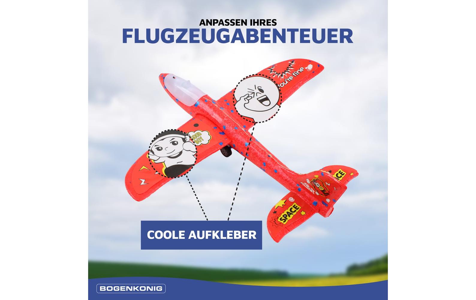 Bogenkönig LED Flugzeugwerfer mit 3 Flugzeugen